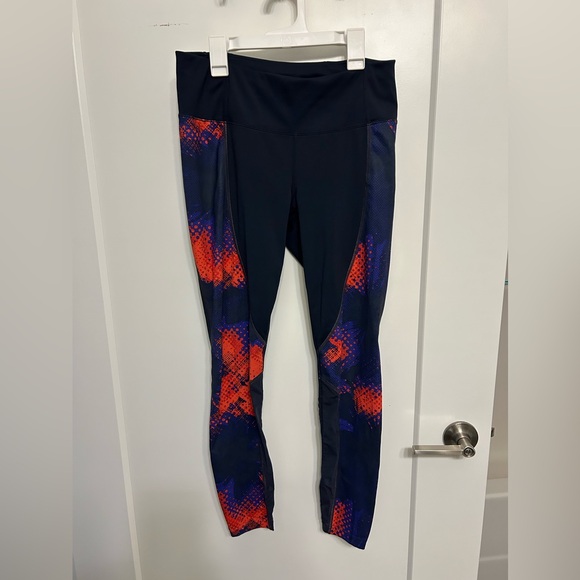 Athleta Electro Cobalt Ankle Tight Mesh Leggings - Picture 2 of 12